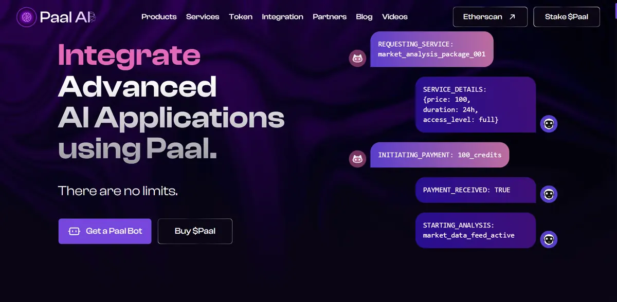 Paal AI bot creation platform